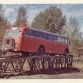 1950-talet. Service av bussen